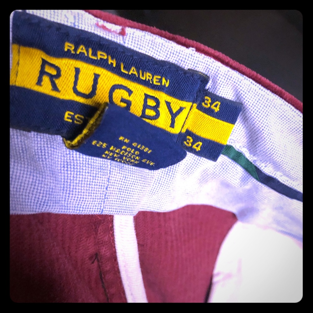 RL rugby men’s corduroy